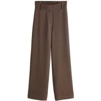 Next Dehnbund-Hose Satin-Hose mit weitem Bein, elastischer Rückenbund (1-tlg)