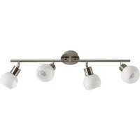 Lindby Deckenleuchten Elaina, Metall, Alu IP20, 4 x 4,5 W LED