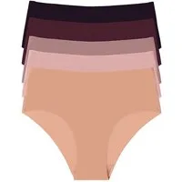 OCCULTO Slip Damen Seamless Slip 5er Pack (Modell: Savona) (5-St)