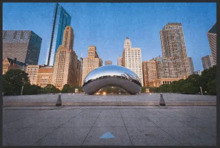 Fussmatte Chicago USA 10330 | Größe: 60 cm x 45 cm