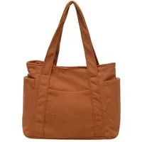 Coonoor Schultertasche Cord Tasche Damen,Tote Bag,Handtasche,Shopper Tasche Laptoptasche, für Bummeln Arbeit Schule Gym Halloween Weihnachtsgeschenk