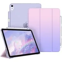 Fintie Tablet-Hülle für iPad Air 11'' M4/M3/M2(2026/2025/2024), iPad Air 5/4 Gen 2022/2020 10.9 Zoll, mit Stifthalter, ultradünne leichte Hülle mit transparenter Rückseite