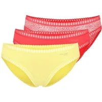 sloggi Minislip 3er Pack GO Crush (Spar-Set, 3-St) Mini Slip - Baumwolle - Atmungsaktiv - Komfortabel und atmungsaktiv