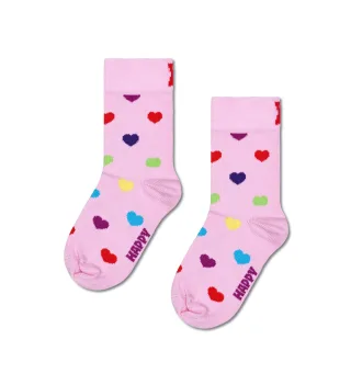 happy socks - Kids Heart Sock Rosa - Gr. - 8
