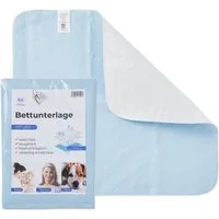 Inkontinenzauflage waschbare und wasserdichte Bettunterlage mit Rücknässeschutz IEA Medical, saugstark, wiederverwendbar mit hohem Liegekomfort, Matratzenschoner