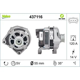 Valeo Lichtmaschine BMW 3er 5er 7er X5 3,0