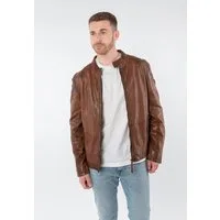 Mauritius Lederjacke MMBaydo mit Bikerkragen