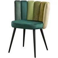 KAWOLA Esszimmerstuhl JADA Polsterstuhl - Bequemer Samt Stuhl - Elegant, Eleganter Samtbezug. Velvet. Designstuhl. Stabil. Komfortabel