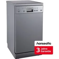 Hanseatic Standgeschirrspüler HG4585D107610HS, 10 Maßgedecke, inkl. 3 Jahre Herstellergarantie