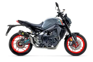 Sport Auspuff Komplettanlage WORKS BLACK Yamaha MT-09 Bj.2021-2023 RN69 EURO5 +Kat eintragungsfrei
