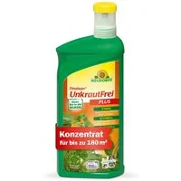 Neudorff Unkrautbekämpfungsmittel Finalsan UnkrautFrei Plus 1 Liter für 180 m², 1000 ml, 1 St., schonend für Haustiere, Unkraut entferner ohne Glyphosat, kraftvoll mit 2fach-Wirksystem bis in die Wurzel