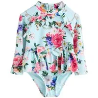 Baker by Ted Baker Badeanzug Baker by Ted Baker Langarm-Badeanzug + Schößchen (1-St)