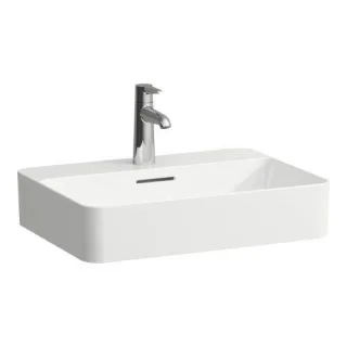 Laufen Val Waschtisch-Schale 81228.4, ohne Hahnloch ohne Überlauf H812284A001121