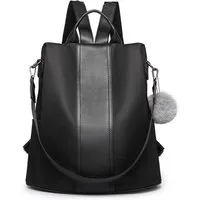 Miss Lulu Rucksack Damen Rucksack Schultaschen 2 in 1 Tagesrucksack