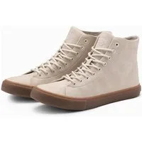 OMBRE Knöchelhohe Herren-Turnschuhe mit Gummisohle Schnürschuh