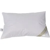 Betten Hofmann 3-Kammer-Kopfkissen Betten Hofmann Luxus 3-Kammer-Kopfkissen 50x75 cm weiche Daunenhülle, Füllung: Federn und Daunen, Bezug: 100% Baumwolle, Seitenschläfer, Rückenschläfer, weich und unterstützend, made in Germany, allergikergeeignet