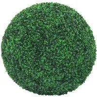 Kunstpflanze Deko Buchsbaum Künstlich Buchsbaumkugel Buchskugel 55 cm Kunstpflanze Buchsbaum, Decovego, Höhe 55 cm
