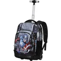 MARVEL Kinderrucksack Captain America Defender-FAN GTS Trolley Backpack