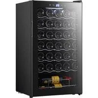 Bolero GrandSommelier 34030, Weinkühlschrank schwarz