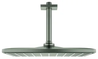 GROHE Kopfbrauseset Rainshower 310 Mono Cube 26566 DA 1 Strahl 7,5l/min satin steel, 26566MS0 26566MS0