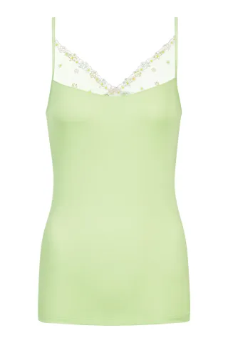 Mey - Spaghetti Top pistachio cream - Gr. - XL