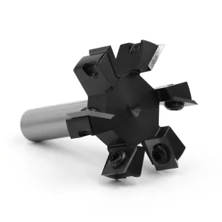 Six Blade T Slot Router Bit 1/2 Inch Shank SAE 5140 Tungsten Carbide Cutter for Woodcraft Engraving Machine Electric Gri