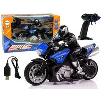 Wisam RC-Auto Sportmotorrad 35m Reichweite R/C 2.4G 1:10 Blau