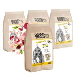Dogs'n Tiger Junior Federchen Huhn & Gemüse 4x2 kg