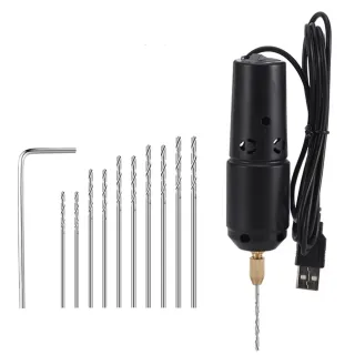 Mini Electric Portable USB Drill Handheld Engraving Pen Rotary Tool Kit Lightweight for DIY Jewelry Carving Craft Cuttin