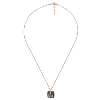 Orphelia 'Larina' Damenkette mit Anhänger aus 925er Sterlingsilber, Rosé, ZH-7227