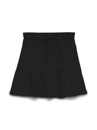 VERO MODA - VMEASY JOY H/W SHORT SKIRT WVN Black - Gr. - S
