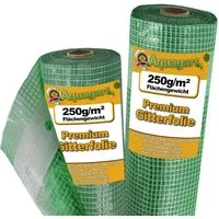 Aquagart Gitterfolie 6m Gitterfolie, Gartenfolie, Gewächshausfolie 2m breit (1-St)