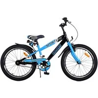 T&Y Trade Kinderfahrrad 20 Zoll Kinder Jungen Fahrrad Kinderfahrrad Rad Sportivo Blau 22110, 1 Gang, Rücktrittbremse, Seitenständer, Schutzbleche, Trinkflasche, Klingel