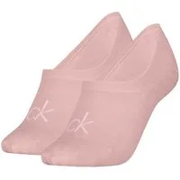 Calvin Klein Jeans Füßlinge CK WOMEN FOOTIE HIGH CUT (2 Paar) Mit eingestricktem Logo vorn