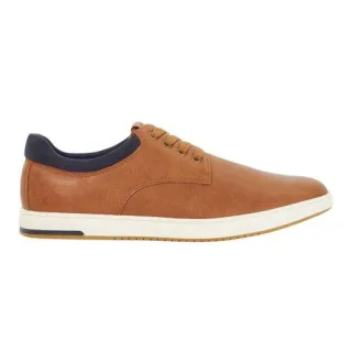 Dune London - "Tamsen" Sneaker für Herren, Zum Schnüren, Flach (Hellbraun)