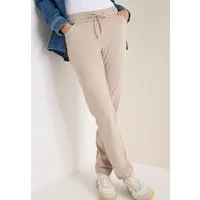 CECIL Stoffhose Style Tracey mit Gallonstreifen und elastischem Bund mit Tunnelzug