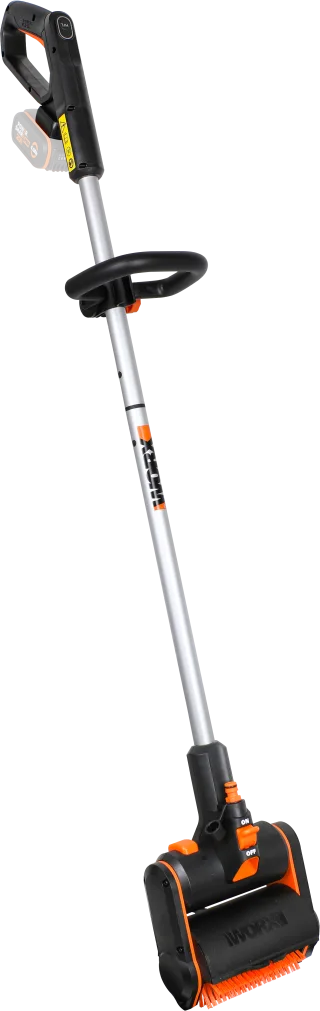 Worx Akku-Fugenbürste "Multi-Bürste WG441E.93" für Stein, Holz und zur Unkrautentfernung, ohne Akku und Ladegerät