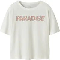 Name It Kurzarmshirt NKFVONAYA SS RLX TOP NOOS Baumwolle, Druck