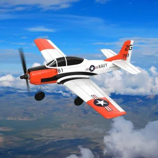 Eachine Mini T-28 Trojan EPP 400mm Wingspan 2.4G 6-Axis Gyro RC Airplane Trainer Fixed Wing RTF Mode 2 One Key Return fo