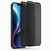 Ventarent Displayschutzglas Privacy Schutzglas für iPhone 14 Serie für Apple iPhone 14 Pro Max, 2er Set, 2 Stück, 9H Hartglas, oleophobe Beschichtung, casefreundlich