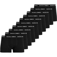 Jack & Jones Retro Boxer 10er Pack Huey (Spar-Set, 10-St) Retro Short / Pant - Baumwolle - ohne Eingriff - Atmungsaktiv