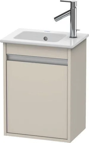 Duravit Ketho Waschtischunterbau wandhängend Taupe Matt 400x285x550 mm - KT6417L9191 KT6417L9191