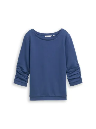 TOM TAILOR Denim - Weiches Sweatshirt blau - Gr. - XS
