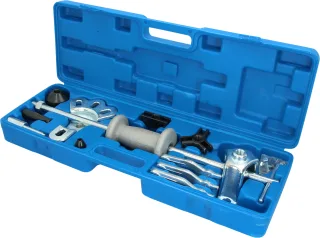 Brilliant Tools Radnaben-Abzieher mit Gleithammer, geschmiedet, 16-tlg - BT671350
