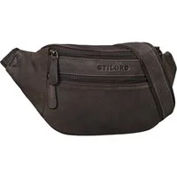 STILORD Bauchtasche "Marian" Gürteltasche Leder Vintage