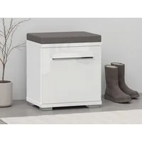 OTTO home Schuhbank Piano, Sitzbank inkl. Polsterkissen (H/B/T): 53/46/35cm), UV lackiert, hochglänzend, Soft-Close Funktion