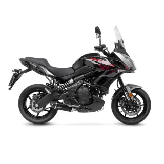 LeoVince Sportauspuff LV One BLACK Komplettanlage Kawasaki Versys/Ninja 650 Bj.2021-2026 ABE/EURO5/+