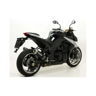 Sport Auspuff Arrow Thunder Aluminium Dark Kawasaki Z 1000 Bj.2010-2020 EURO3/4 eintragungsfrei/ABE
