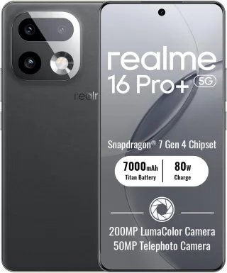 Realme 16 Pro+ 5G 12/512GB [Dual-Sim] grau