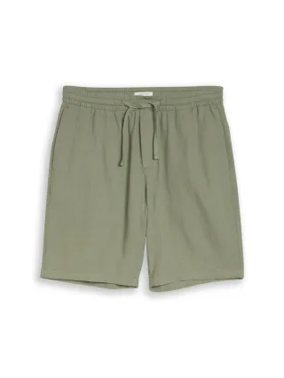 Denim Tom Tailor - TTRELAXED Shorts mit Leinenanteil sea spray - Gr. - XXL